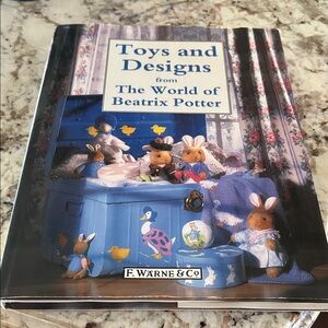 Beatrix Potter Toys and Designs Book - Blue Cover